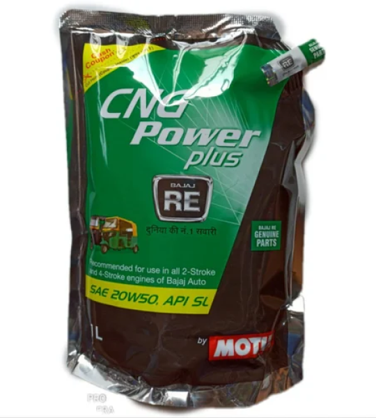 CNG POWER PLUS 20W50 (POUCH - NON PROMO)